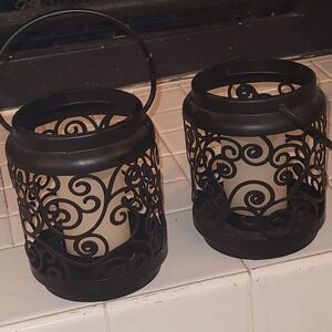 Candle lantern set